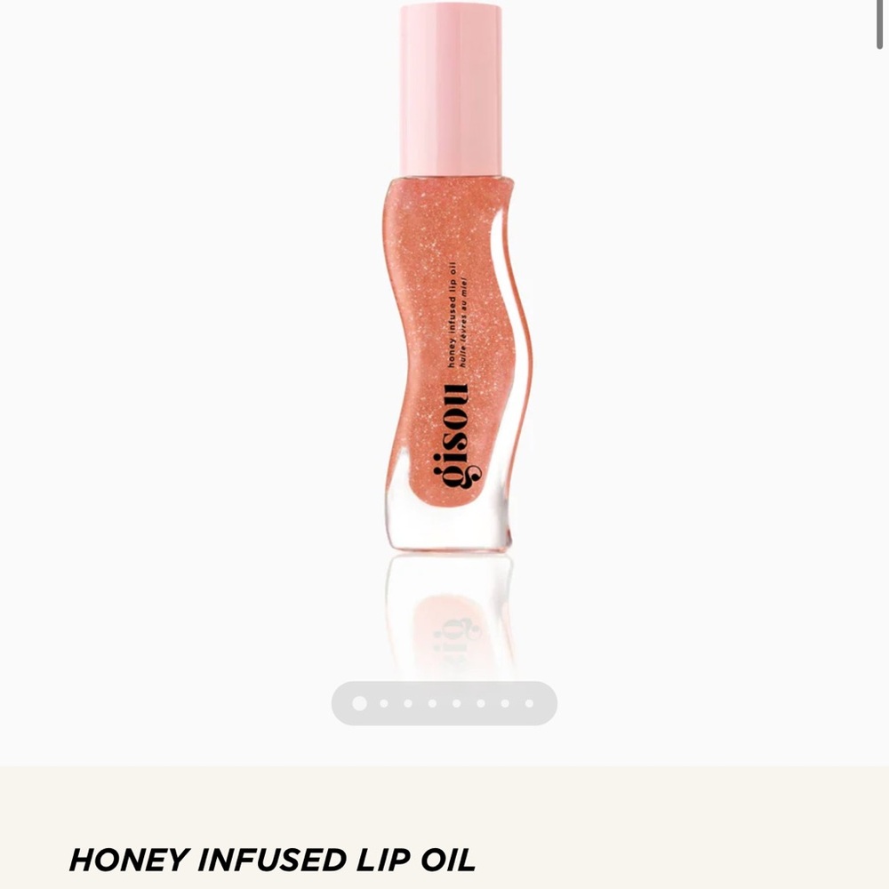 Gisou Honey Infused Lip Oil - Shimmering Pink: Brand new